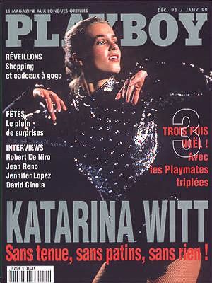 kati witt playboy|Figure skater Katarina Witt in Playboy, December 1998